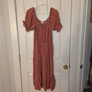Polka dot dress - vintage inspired!
